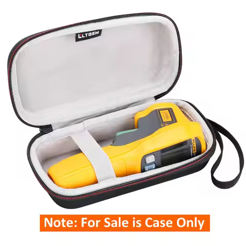 LTGEM Hard Storage Travel Case Compatible with Fluke 62 Max+/62 Max/64 Max/59 Max+/ 59 Mini Infrared