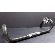 PIZZ Carbon Aero Drop Bar for Road Bike and Fixie Fixed Gear Bike