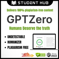 GPTZero Premium Plan – Advanced AI Plagiarism & AI Detection Tool