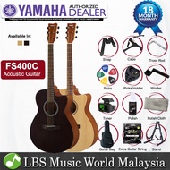 Yamaha FS400C Cutaway Acoustic Guitar with Gig Bag (FS400 C)