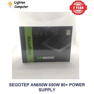 【NEW】 SEGOTEP AN550W 550W / AN650W 650W 80+ | ATX | POWER SUPPLY | PSU