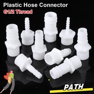PA-HOME 1/10Pcs Hose Connector, Pipe Fittings Drip Irrigation System Pipe Coupler, Plastic ID 4/6/8/