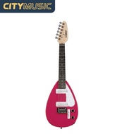 Vox Mark III Teardrop Mini Electric Guitar Loud Red