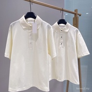 DPUL AM/26 New Style Woven Heart Loose Short Sleeve POLO Shirt A301