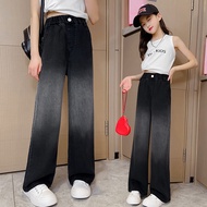 Lisyagirl - Girls' Jeans / Tangung Kids' Jeans Girls' Jeans / Korean Style Jeans for Girls
