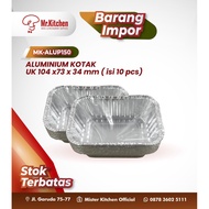 ALUMINIUM BOX UK 104 mm X 73 mm X 34 mm (contents 10 pcs) - H - ALM