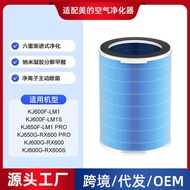 Suitable for Midea Air Purifier LM1 RX6S PRO Filter Double Layer Filter Element Accessories LM1S Fil