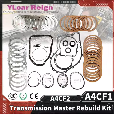 A4CF1 A4CF2 Automatic Transmission Clutch Master Rebuild Kit Gearbox Friction Steel Plate Disc Overh