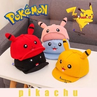 Men's Hats store-Cute pikachu pokemon Baby Hats Cool Girls Boys 3 Months To 3 Years Old Baby Baby Ha