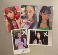 Newjeans Haerin Ger-up打歌卡兩張 OMG時期限量卡放售 Minji Danielle Hanni Hyein