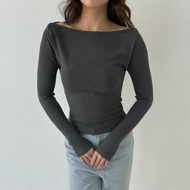 FEBRUARY TOP | Knit Top Korean Top Knit Shirt Long SleeveWanita
