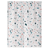 Fresh and Simple Terrazzo Pattern Polyester Door Curtain Bedroom Kitchen Fume-proof Partition Curtain Hotel Room Door Curtain