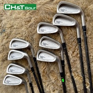DATA 711 iron golf club set 9 pieces 3,4,5,6,7,8,9,P,A Flex 7 bright and beautiful, original importe