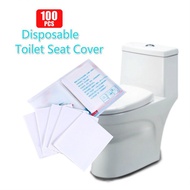 Disposable Toilet Seat Cover(100pcs)/100 helai Lapik tandas duduk pakai buang / Waterproof Toilet Paper Pad