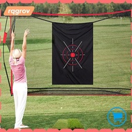 [rqgrov] Golf Target Cloth, Swing Net, 61.02 Inches X 39.37 Inches, Replaces, Portable