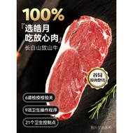 [Haoyue] Stik Makanan Biji-bijian, Daging Mata Dingin Barat, Daging Asli, Fillet Kanak-kanak, Stik L