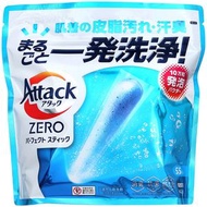 KAO 花王 - Attack ZERO 潔霸 超濃縮除臭抗菌防黴洗衣棒 55支入 - 51491 (平行進口)
