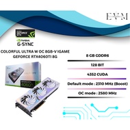 COLORFUL ULTRA W OC 8GB-V IGAME GEFORCE RTX4060TI 8GB GDDR6
