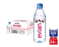 Evian依雲 天然礦泉水(500mlx24入)