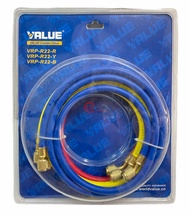 ชุดเกจน้ำยา R22 R134 Value ชุดเกจวัดน้ำยาแอร์พร้อมสาย เกจวัดน้ำยาแอร์ ครบชุด