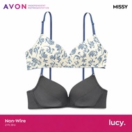 Avon Missy | Lucy 2pc Non-wire Bra | Size 32A -36B Wireless Bra