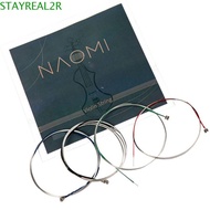 STAYREAL2R 1 Set Fiddle String, 4/4 3/4 1/2 1/4 1/8 Nickel String Naomi Violin String, Violin Access