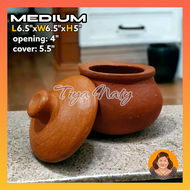 TIYA NATY Traditional Cooking Pot Palayok Terracotta kitchenware primitive cooking pot