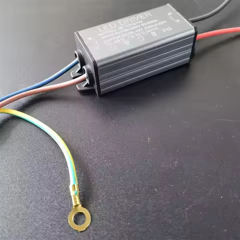 8-12x1W Constant Current Led Driver 25-42VDC 300mA Waterproof IP65 10W Led Power Supply
