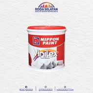 cat tembok nippon paint - quaker gray np n 2005p - satin glo galon