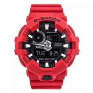 [Luxolite] Casio G-Shock New GA-700 Red Resin Band Watch GA700-4A GA-700-4ADR GA-700-4A