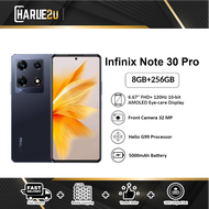 Infinix Note 30 Pro Smartphone (8GB RAM+256GB ROM) Origianl Infinix Malaysia