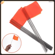 100Pcs Irrigation Flags Lawn Garden Marking Flags Landscape Flags Construction Marker Flags Marking 