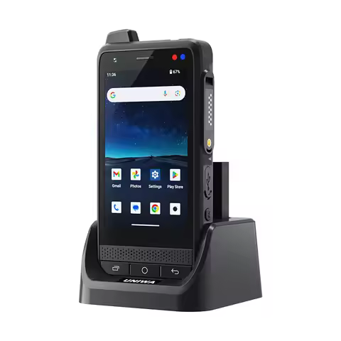 UNIWA F400 Zello POC Walkie Talkie Global 4G Rugged PDA Android 15 4 Inch 4GB+64GB 2.5W Big Speaker 