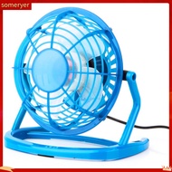 someryer|  Portable Mini Cooler Cooling Key Switch Laptop Computer Mute Table Desk USB Fan