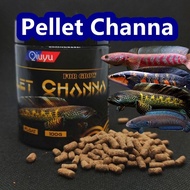 ❧Qiuyu Channa PelletPellet Channa High Protein For 5-6inch+✌