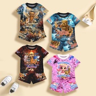 RILLO - Tung Tung Sahur Children's Suit Ages 1-6 Years baju budak lelaki set