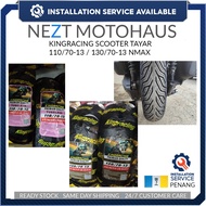 KingRacing Tayar Nmax 110/70-13 130/70-13 (Bunga Michelin City Grip)