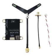 2.0G 2.1G 2.2G 2W FPV VTX 8CH 2000mW Video Transmitter Module for RC FPV Fixed Wing Aircraft Long Ra