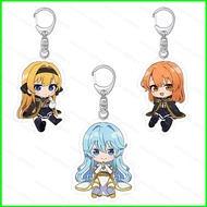 G2P Wistoria: Wand and Sword Acrylic Keychain Anime Pendant Durable Charm For Backpack & Keys P2G