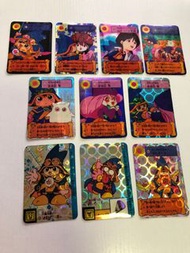 ［中古絕版］神通小靈精/ 精通小靈精/ 幻法小魔星 閃卡 江川達也