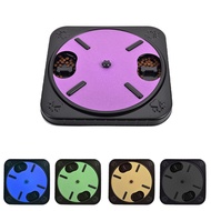 Dog Scratch Pad for Nails Dog Scratch Board Snack Compartments Rotating Round Dog Nail Scratch Board