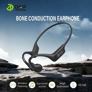 DAP D-T06 Wireless Bluetooth Bone Conduction Earphones IPX56 Waterproof Long-Lasting Battery 12 Hour