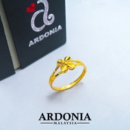 ARDONIA Cincin Bunga Baby 375 (9K Gold / 375 Gold)