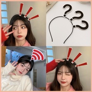 2022 New Korean Funny Headband Female Retro Funny Headband Accessories