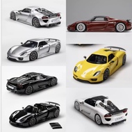 Halo 1: 64 Porsche Porsche 918 Convertible Resin Car Model Resin Car Model