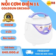 Nồi cơm điện Goldsun 1 lít 400w lòng nồi chống dính cho 2-3 người ăn - GRC5010 tại Shine 98