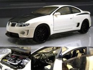 【WELLY 精品】2005 PONTIAC GTO RAM AIR 6 龐帝克 改裝勁駒 超級跑車~全新白色;現貨特惠