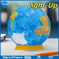 LED Light World Earth Globe Smart Geography Educational Toy Luminous Teaching Desktop Decor Globe