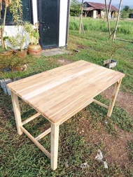 CPG โต๊ะอาหาร 75x130สูง75CM. โต๊ะอาหารไม้สัก โต๊ะญี่ปุ่นไม้สัก โต๊ะกินข้าว โต๊ะวางของ โต๊ะทำงาน โต๊ะ