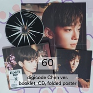 EXO EXIST DIGIPACK VER CHEN ALBUM INCLUSION